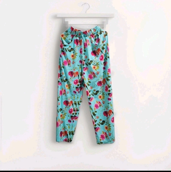 Nanette Lepore Beach Floral Print Lounge Pants SZ S - Picture 3 of 3
